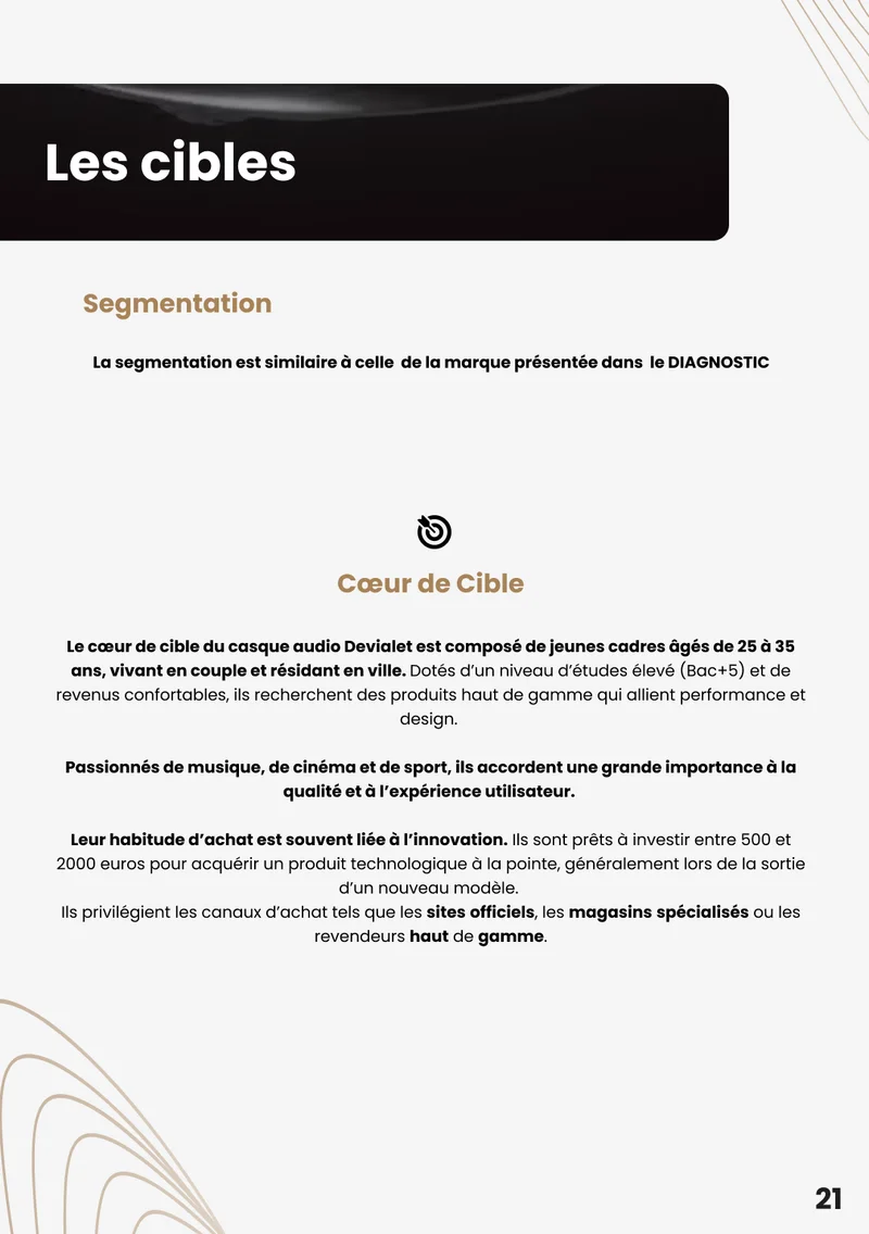 Les cibles